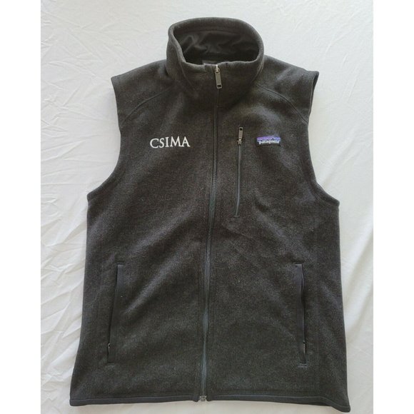 Patagonia Better Sweater Vest Women's Small Black Logo - Picture 1 of 4